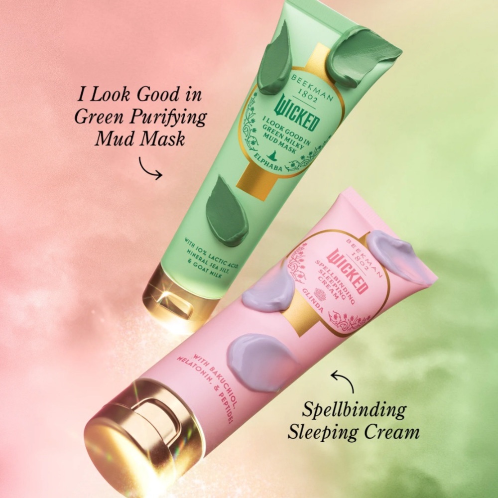 💚🩷 Beekman 1802 x Wicked I Look Good in Green Milky Mud Mask💚🩷